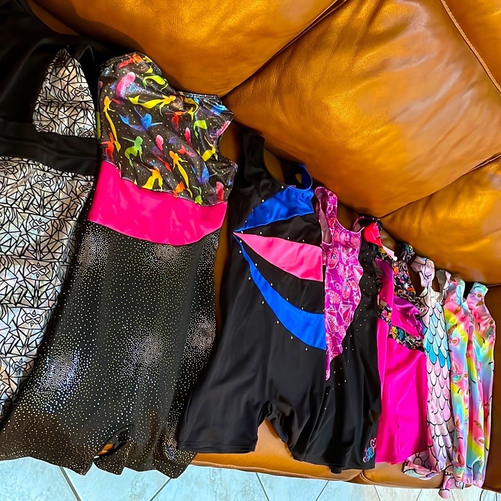 7 Gymnastics leotards